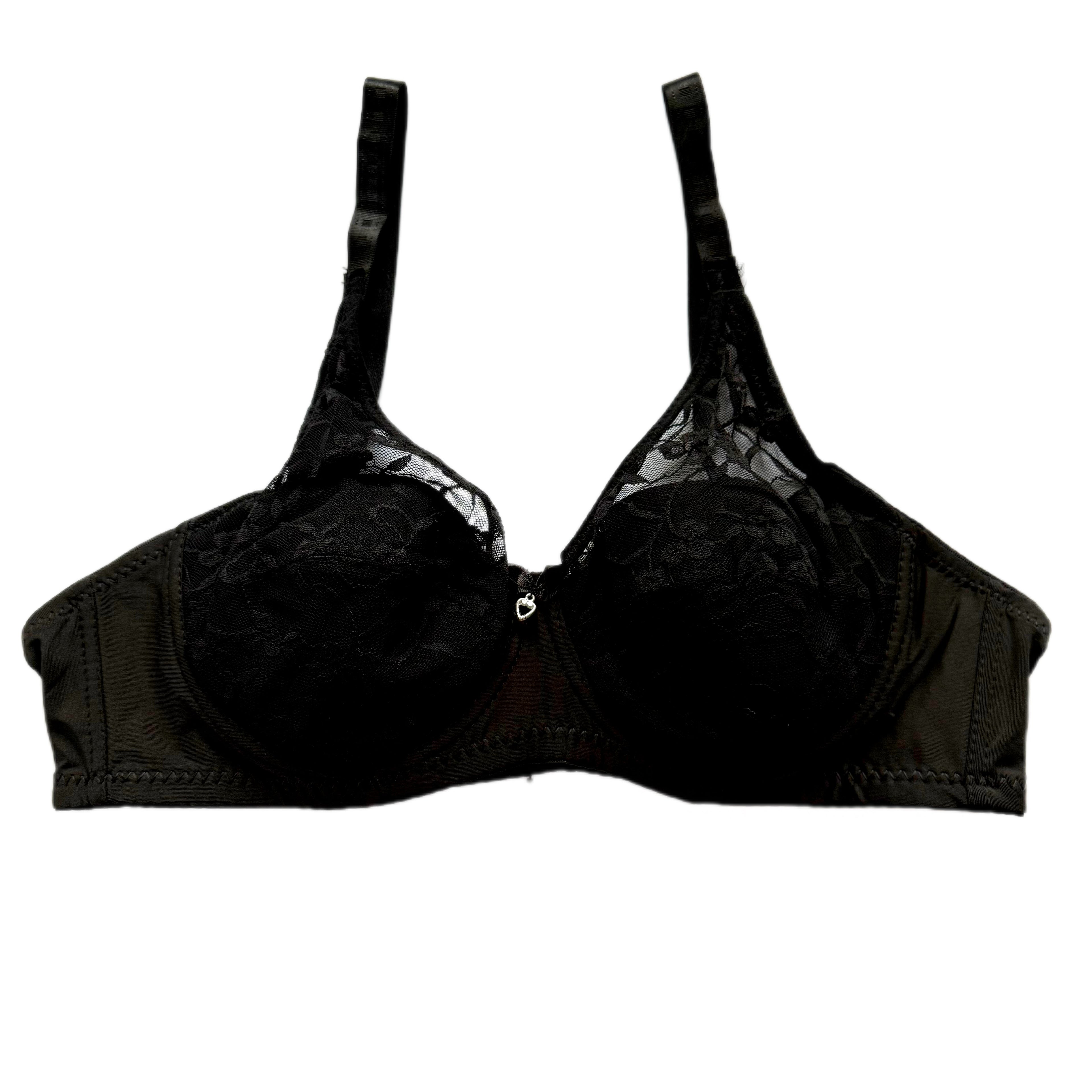Soft Lace Bra - Wired Soft Pad Lace Bra