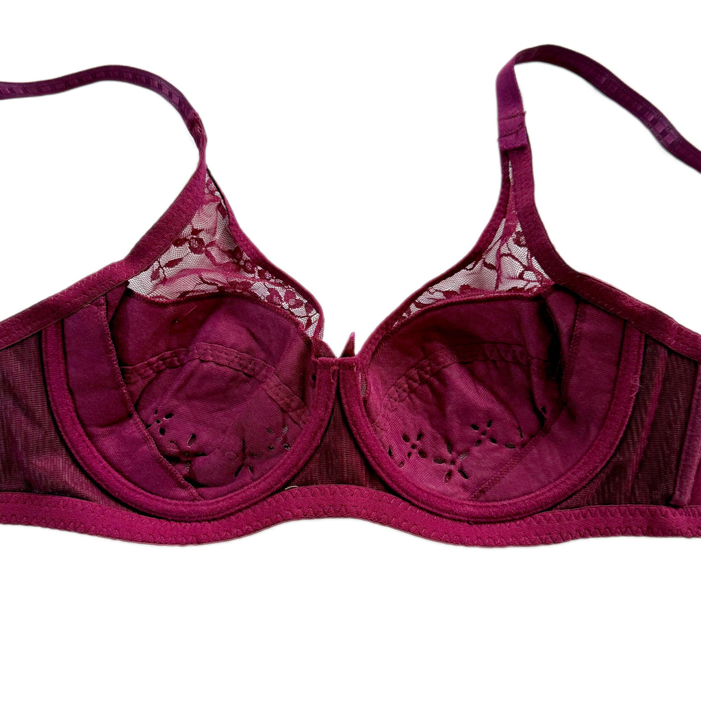 Soft Lace Bra - Wired Soft Pad Lace Bra