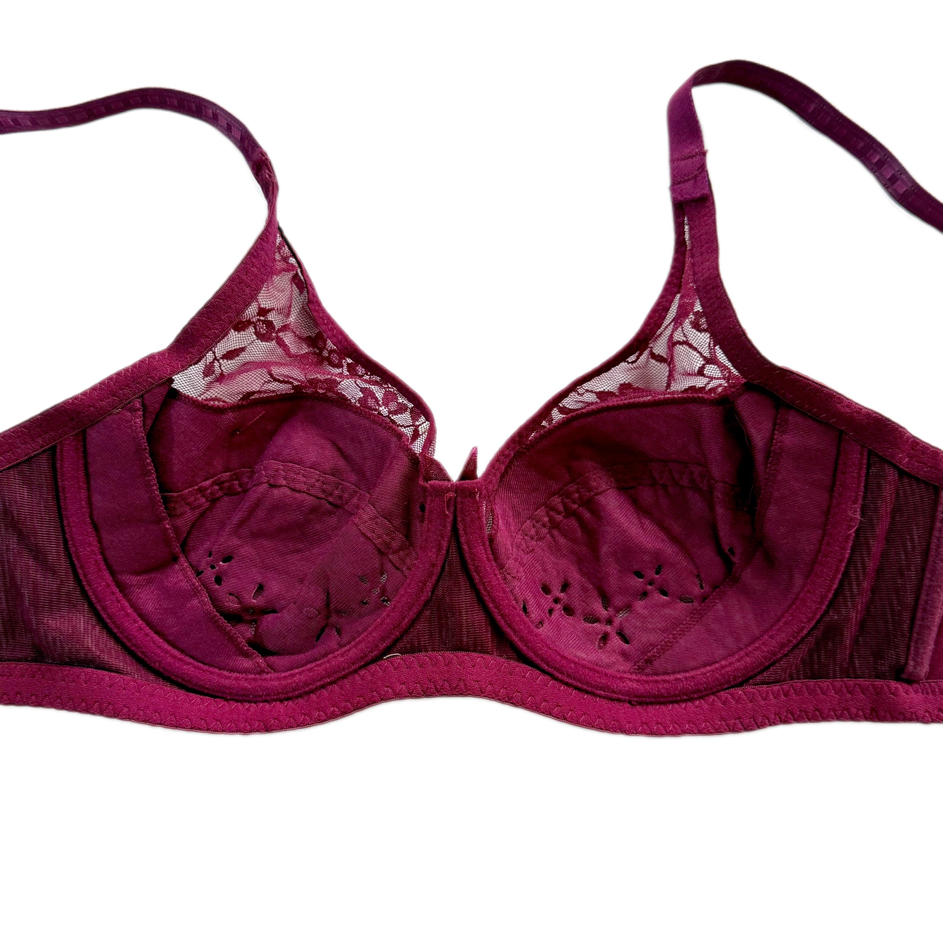 Soft Lace Bra - Wired Soft Pad Lace Bra