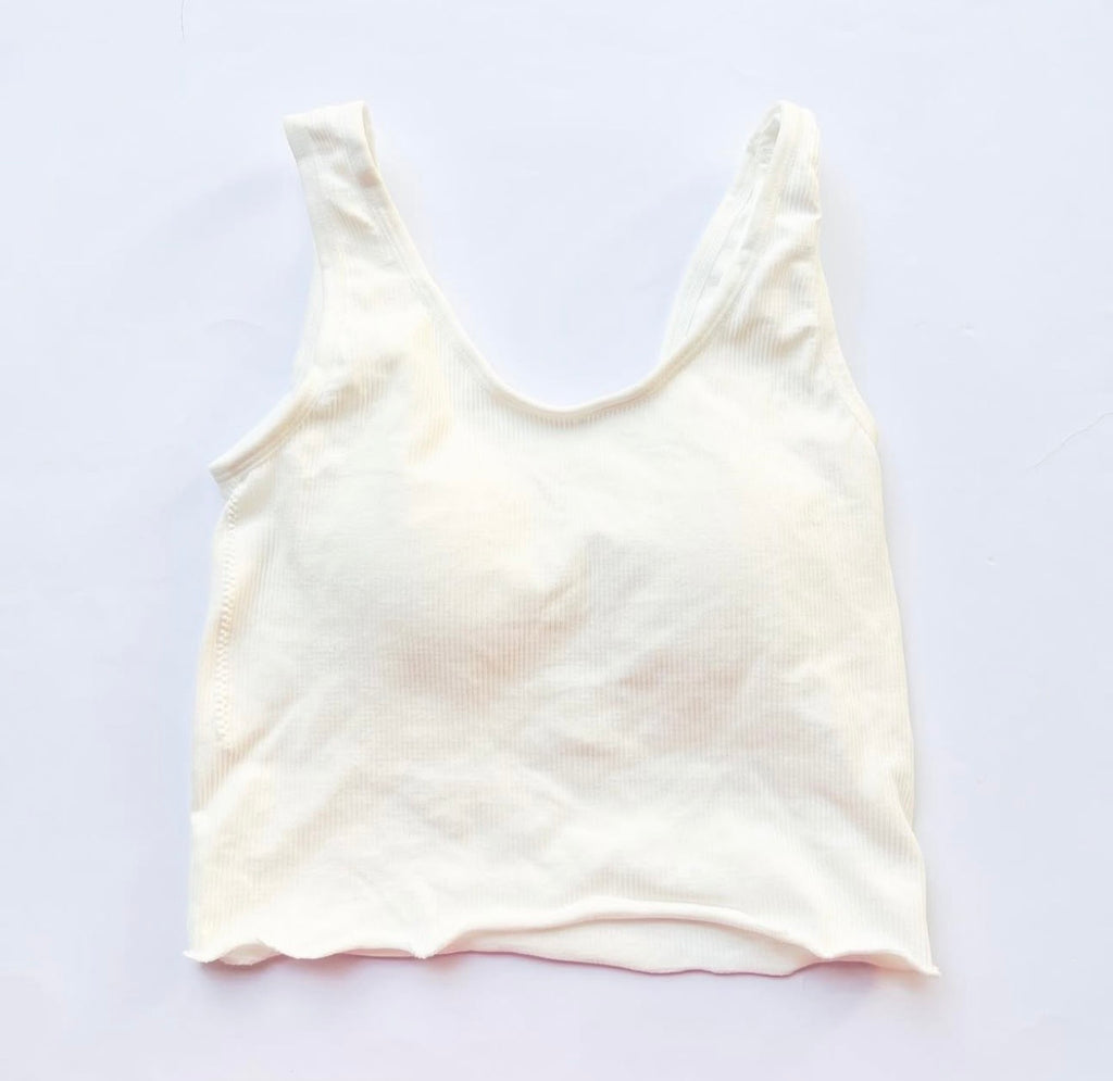 Rib Muse Tank Top - Freesize Air Bra